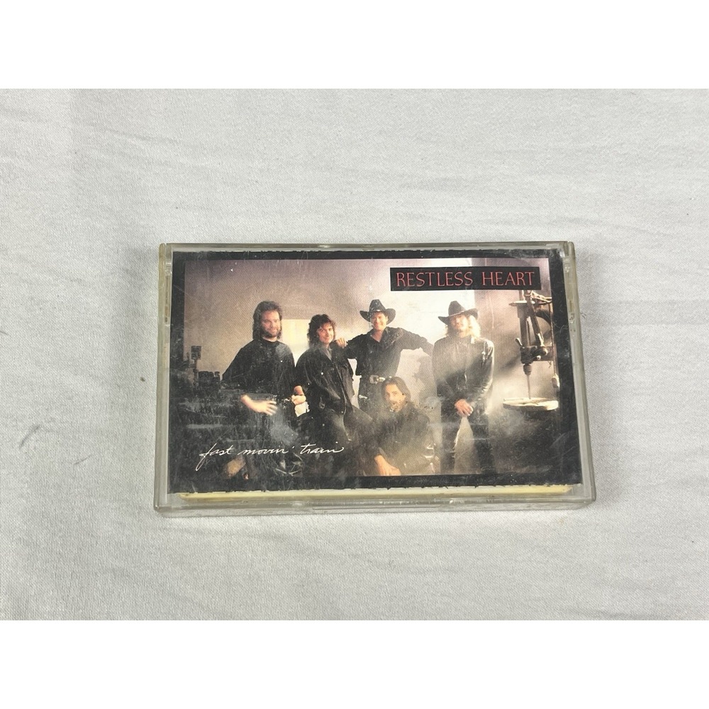 Restless Heart Fast Movin' Train Cassette 1990 RCA Country Music
